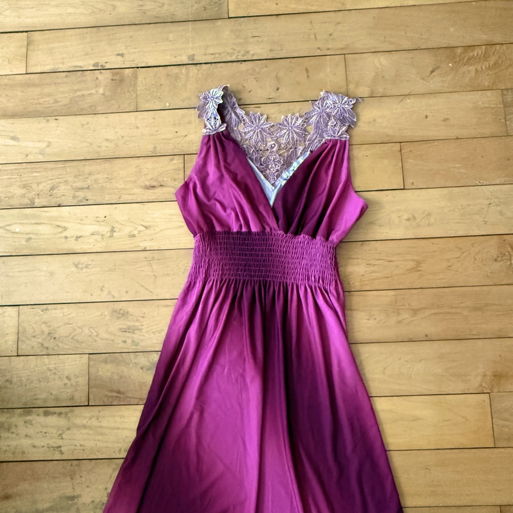 long neelam sleeveless dress, floral knit open back